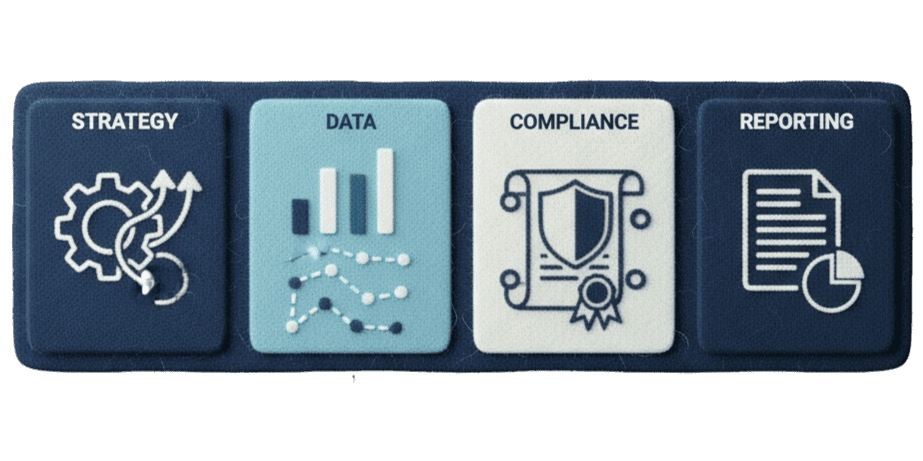 Modular ESG consulting workflow